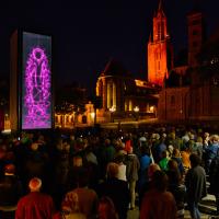 De opening van A stage of Luminosity in Maastricht. (Viewmaster Projects, foto Paul Koenen)