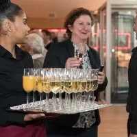 Jubileumfeest Metamorfoze champagne
