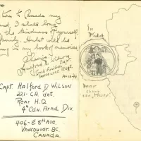Pagina uit het dagboek van Denise Wauters (Bevrijdingsmuseum Zeeland)