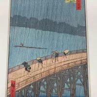 Japanse houtsnede Rijksmuseum waar meerdere versies van zijn
