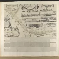 De Klencke Atlas, kaart van Brazilië. Foto: The British Library