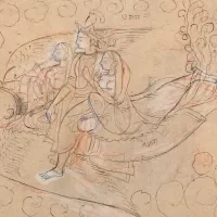 Tekening Pahari-kunstenaar