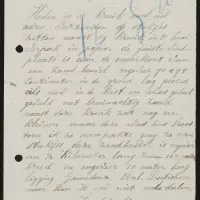Briefwisseling van de heer Teunissen met het RMO in 1911 over een door hem gevonden Romeinse kruik