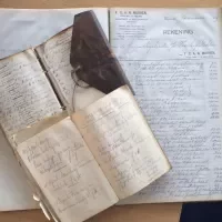Kasboek en aantekenboekje van molenaars