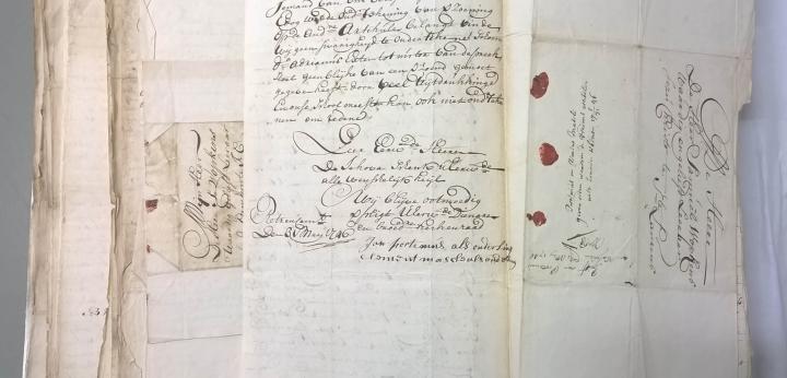 Relatieven tot de acta, 1741-1749, classis Walcheren