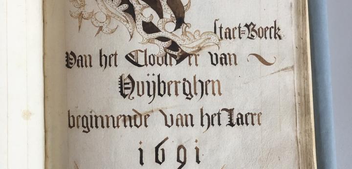 Wilhelmieten Staatboek uit het archief van Huijbergen